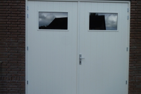 Dubbele garagedeur