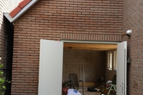 Nieuwbouw schuur