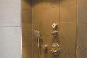 Uitgebreide douche mogelijkheden