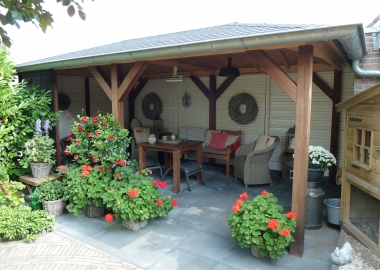 Nieuwbouw veranda
