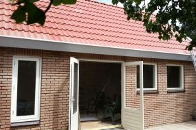 Nieuwbouw schuur