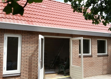 Nieuwbouw schuur