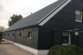 Bestaande schuur bekleden