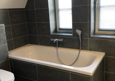 Nieuwe badkamer